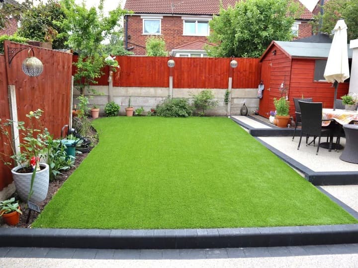 Artificial grass installation