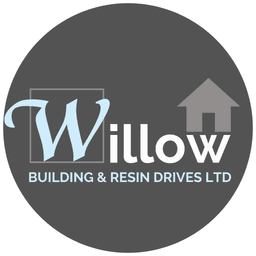 Willow Building and Resin Drives logo